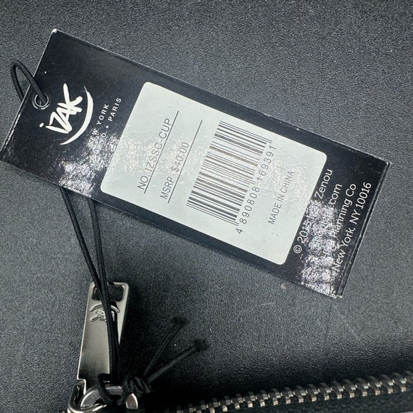 Izak “God Save the Queen and her Cupcakes” pouch makeup cosmetic bag NWT - Picture 3 of 5